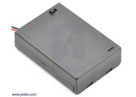 3-AA battery holder enclosed with switch (1)