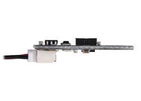 Pololu Digital Distance Sensor with Side-Entry Connector, profile view.