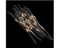 Thumbnail image for Resistor 10K Ohm 1/6th Watt PTH Carbon Film- 20 pack