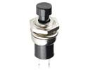 Thumbnail image for Momentary Button - Panel Mount (Black)